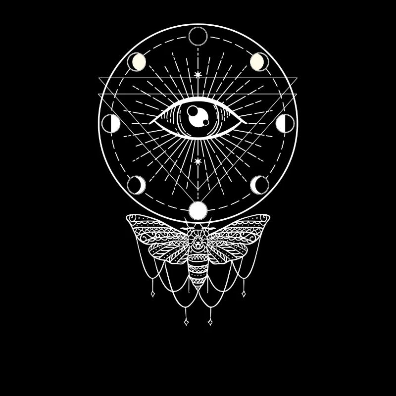 Moon phases moth moths