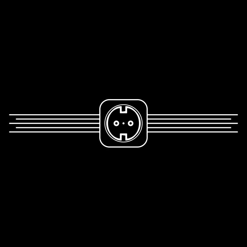 Steckdose Element Symbol Elektriker