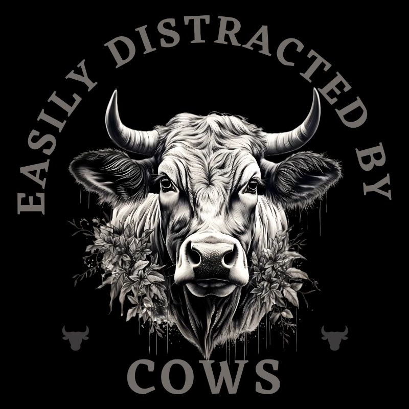 Easily distracted by cows