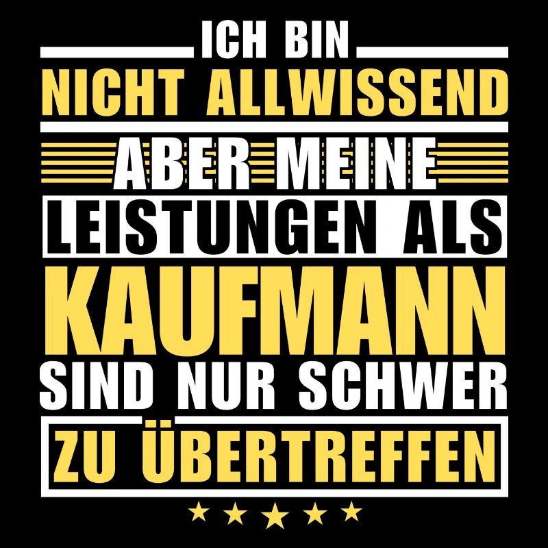 Unübertroffene Leistung als Kaufmann