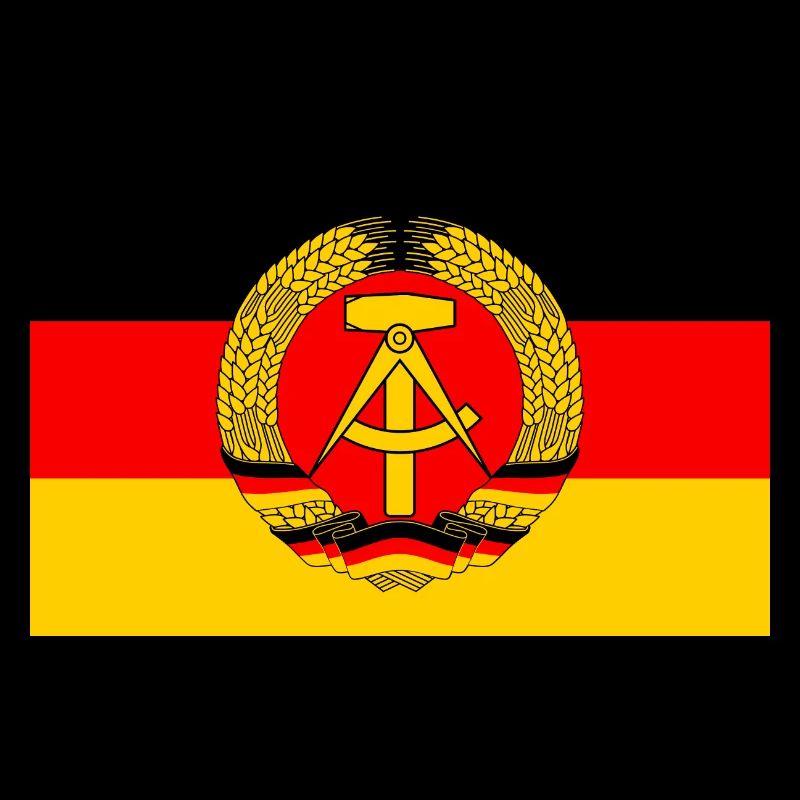 Drapeau de la RDA (original)