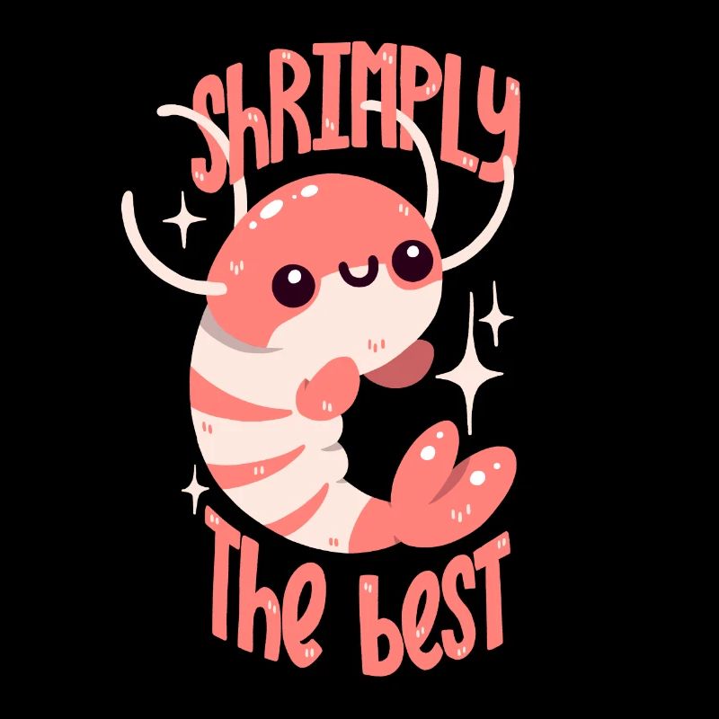 Shrimp Saying, Shrimp Pun, Crab, Pun