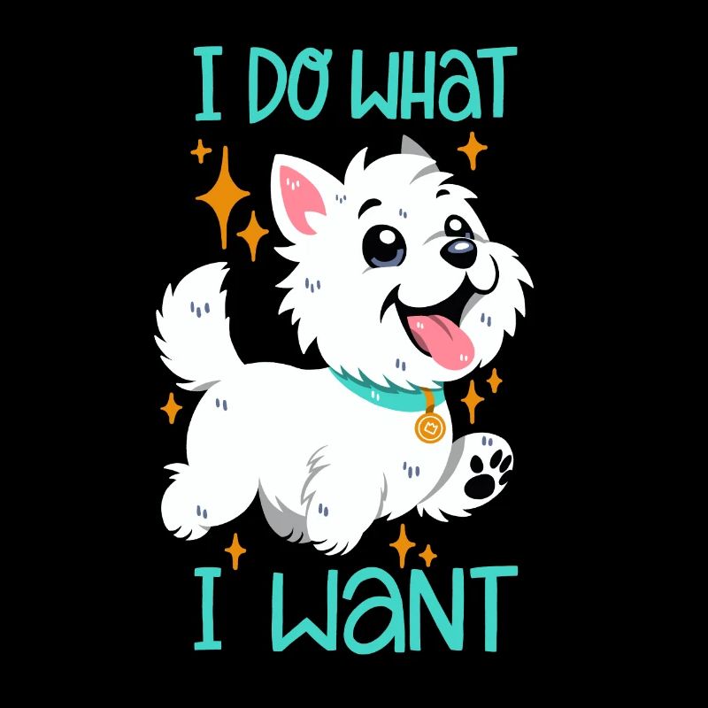 West Highland White Terrier : Je fais ce que je veux