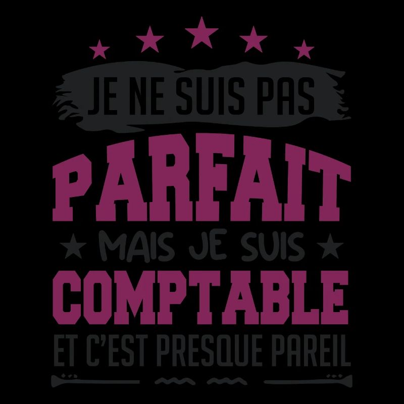 je ne suis pas parfait COMPTABLE | comptable