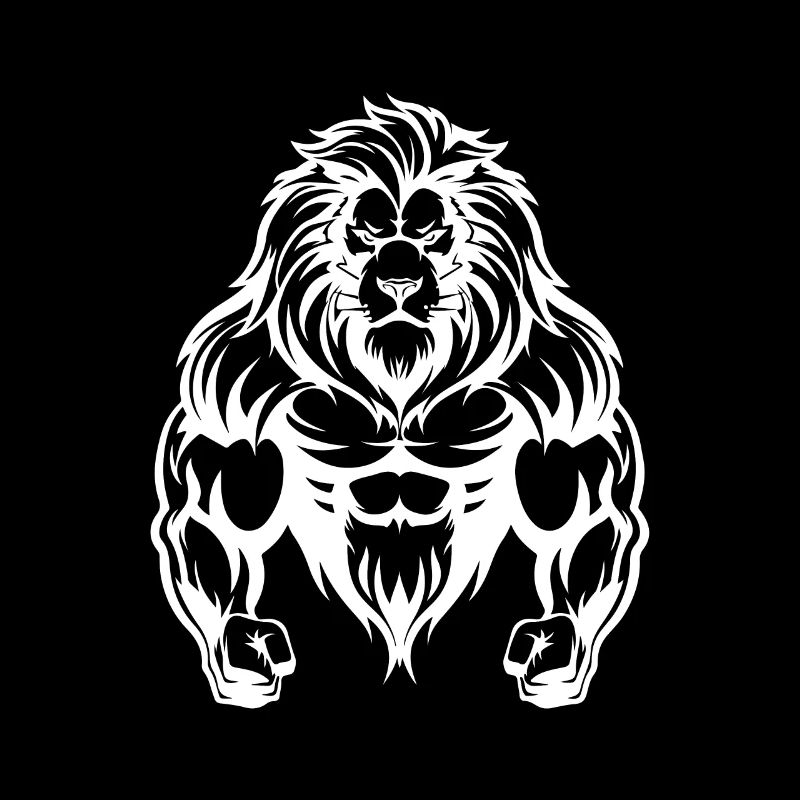 Muscles Lion