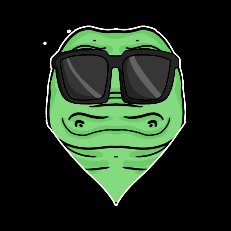 Crocodile cool avec lunettes de soleil