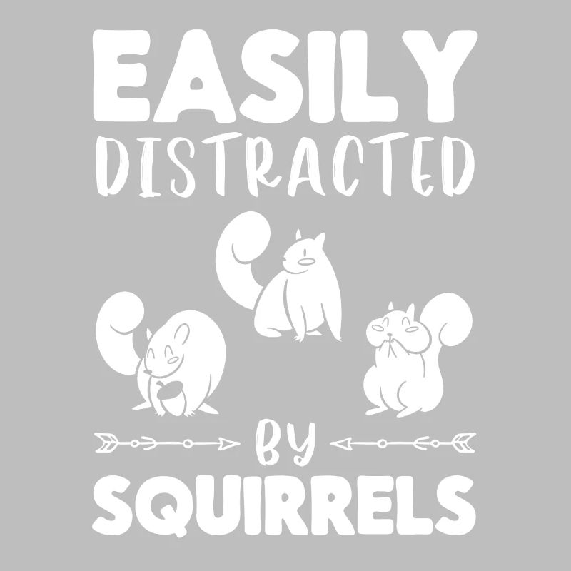 Slightly distracted by squirrel squirrels