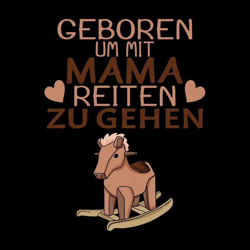 Baby Pferd Reiten Spruch