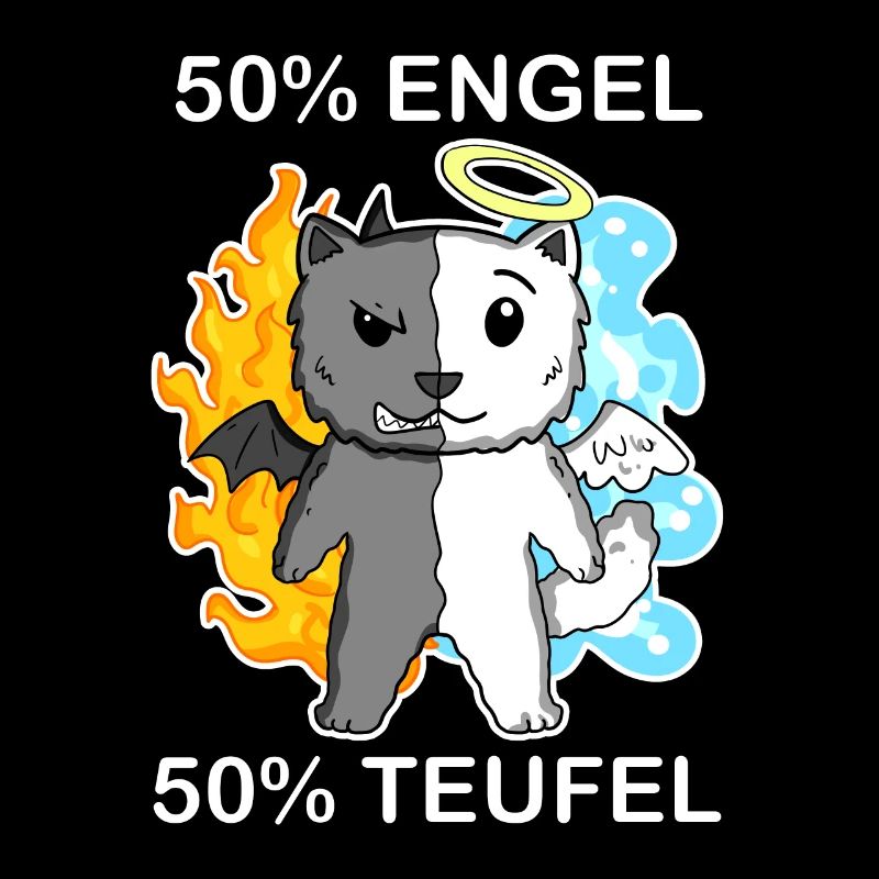 Katze Katzenrasse Perserkatze - Engel und Teufel