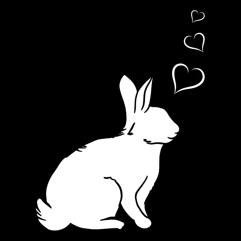 Rabbit Heart Easter Rabbit - Cute Rabbit