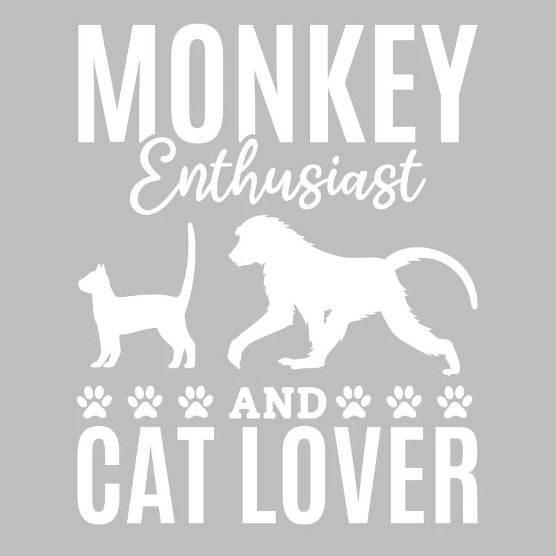 Orangutan Monkey Lover - Amateur de singe et chat