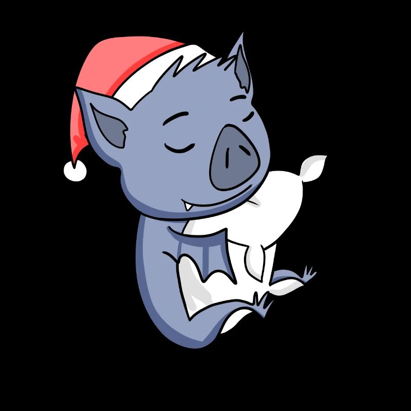 Fledermaus Weihnachten