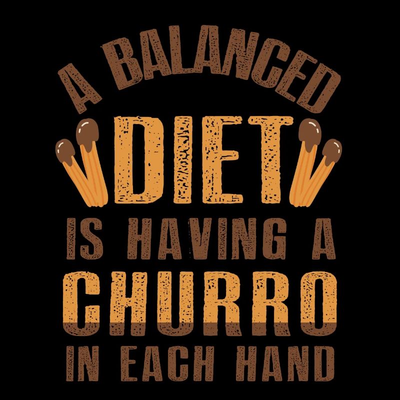 Eine Ausgewogene Ernährung Ist Ein Churro
