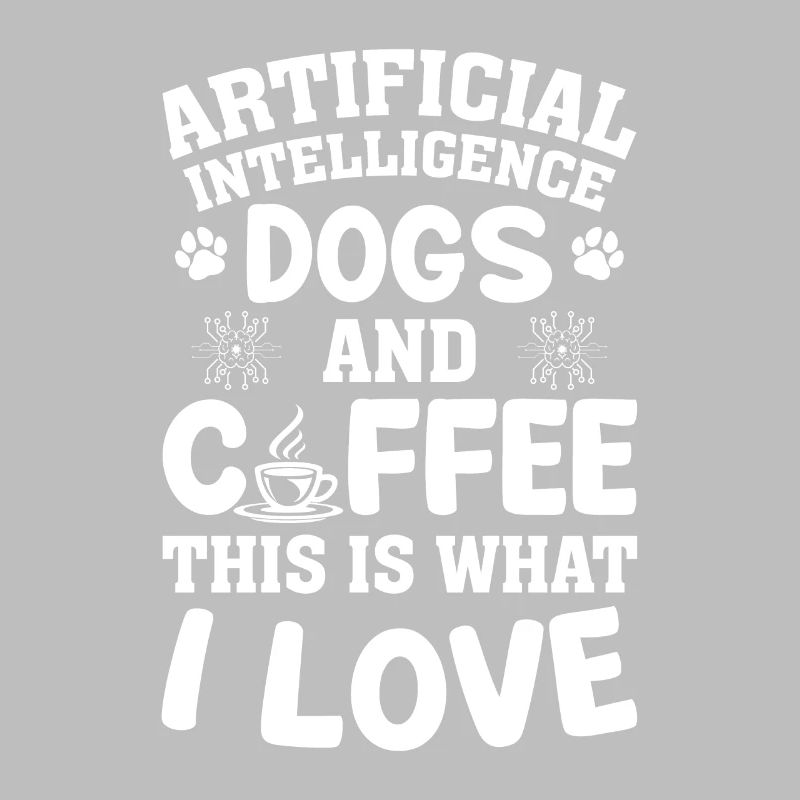 Artificial Intelligence Dogs And Coffee - Artifici