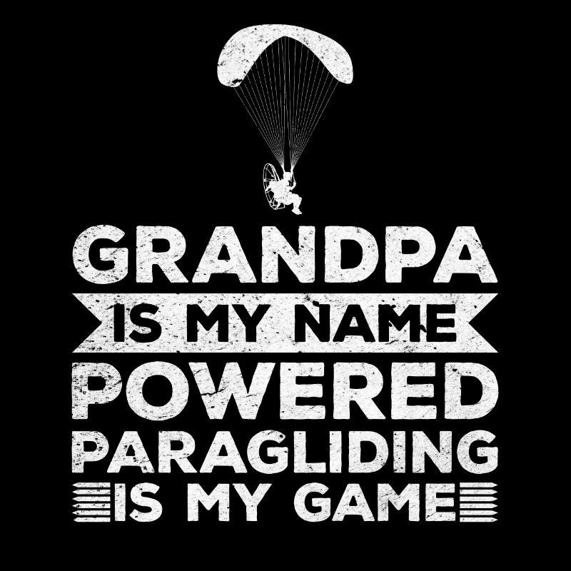 Powered Paragliding Grandpa Powered Paraglider