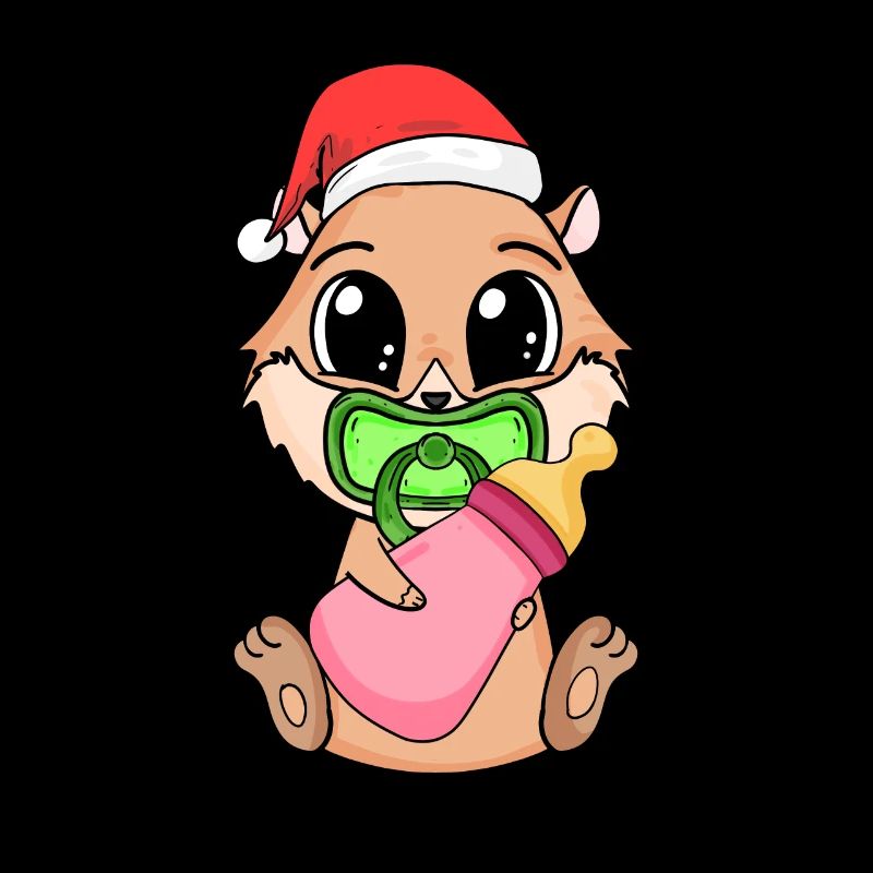 Cochon d’Inde Bébé Cochon d’Inde de Noël