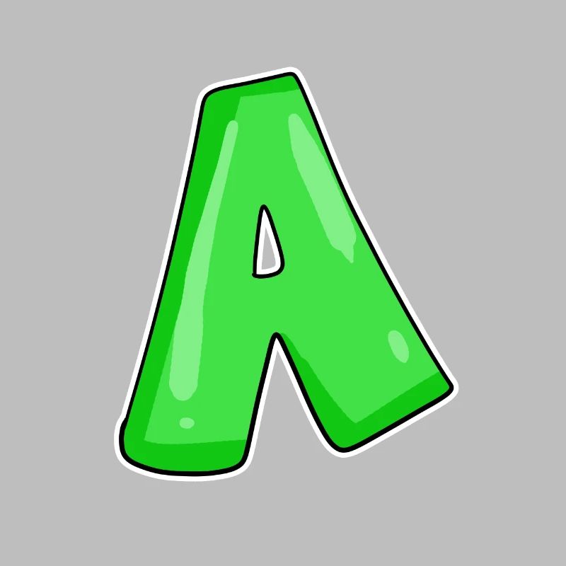 Buchstabe A Anfangsbuchstabe
