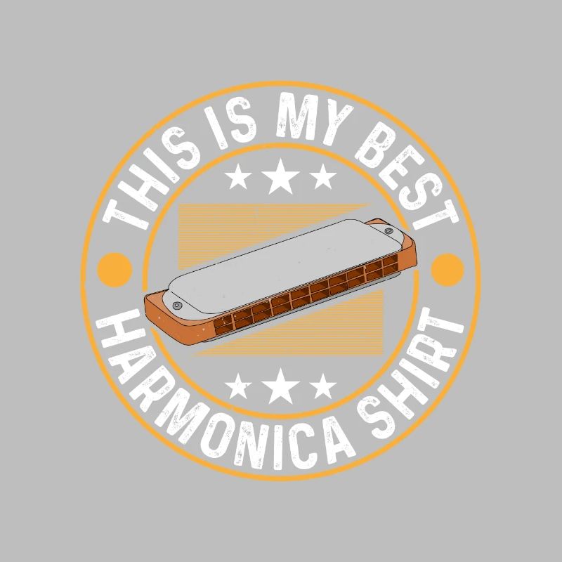 This Is My Best Harmonica Shirt Harmonica Musical