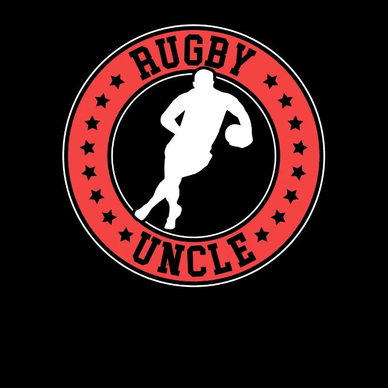 Rugby Uncle Playing Rugby Sister