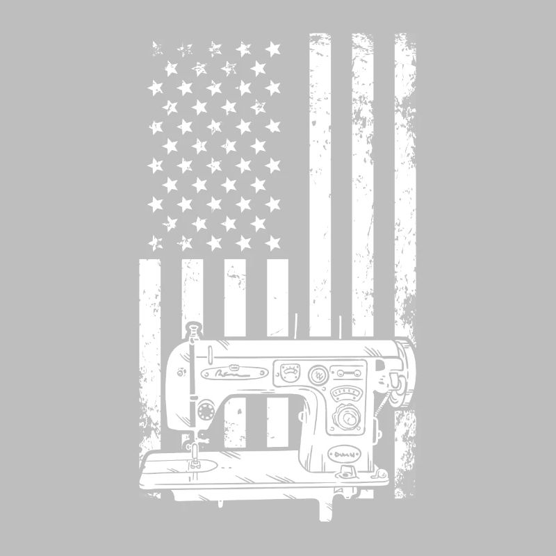 Sewing US flag Sewing Machine US Flag Sewing