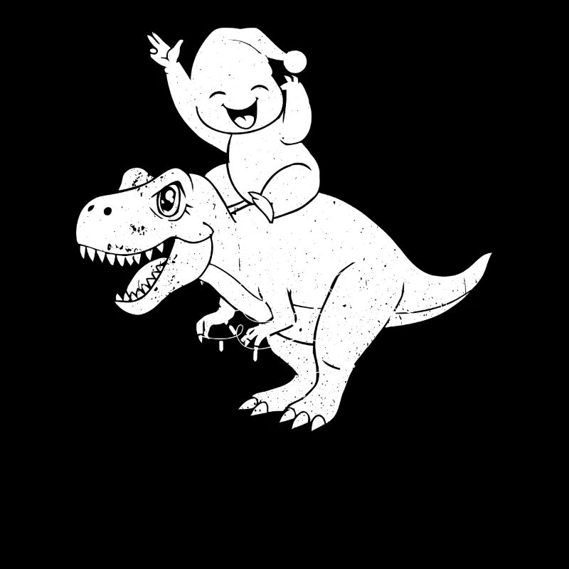 Christmas Funny Dinosaur Cute Sloth Dino