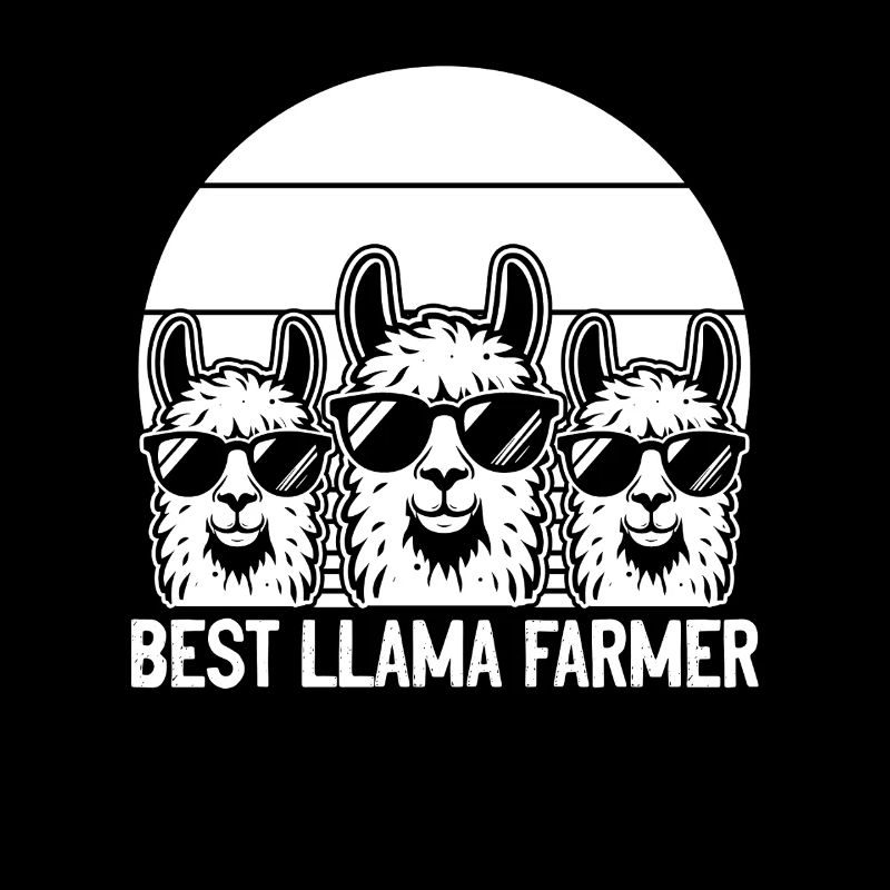 Funny Llama Farmer - Best Llama Farmer