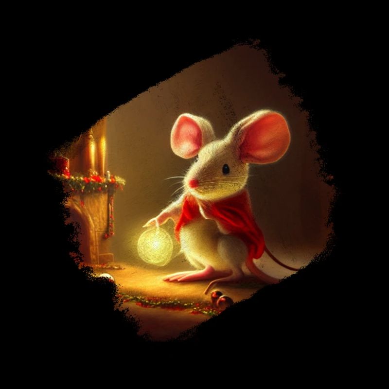 Weihnachten Maus