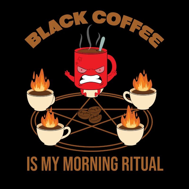 Schwarzer Kaffee ist mein Morgenritual