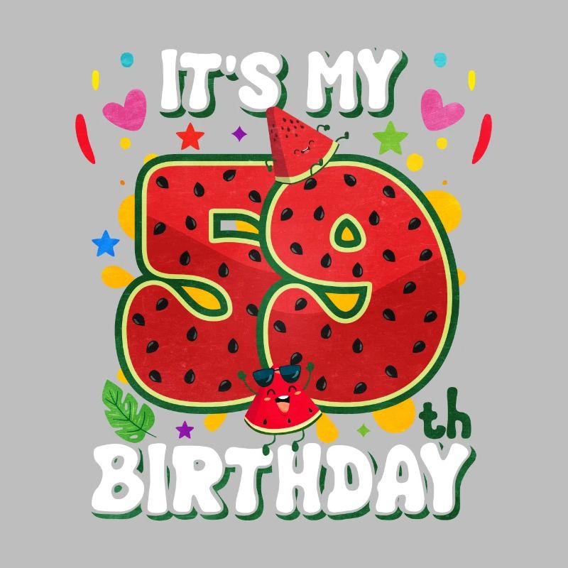 59e anniversaire Pastèque