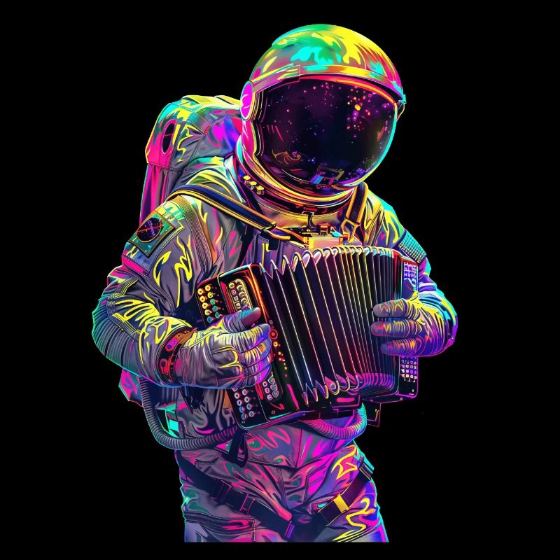 Accordéon astronaute