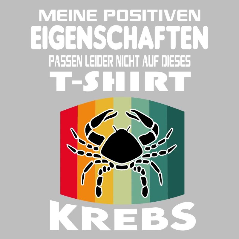 Geburtstag Sternzeichen Retro Krebs