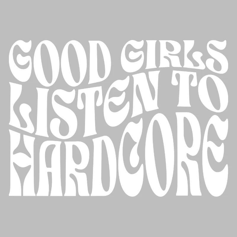 Filles Écoutent De La Hardcore Techno