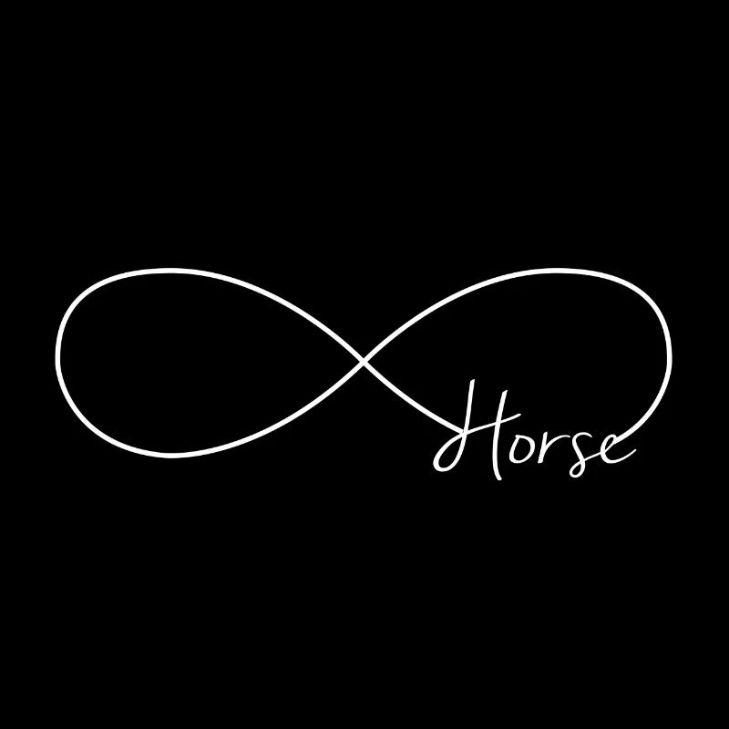 signe infini cheval signe infini