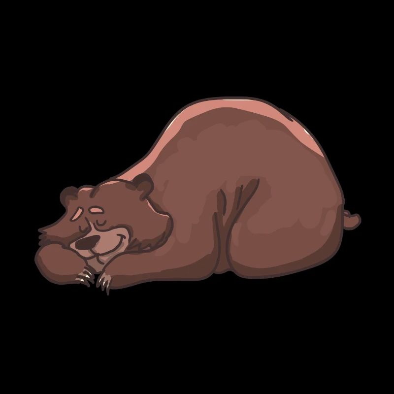 Sleeping Bear tired and sweet