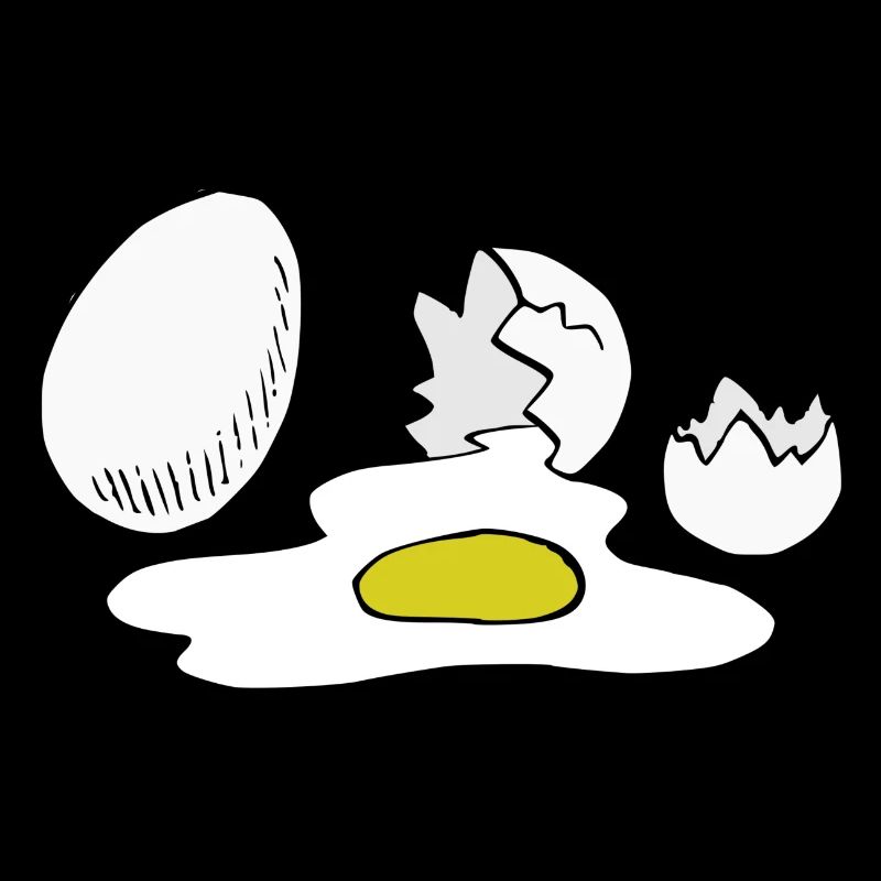 Eier,Ei,kaputt