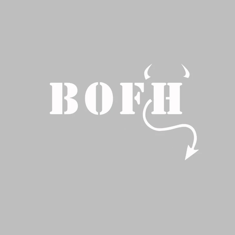 BOFH Admin Operator N3rd Nerd Geek Noob Gift