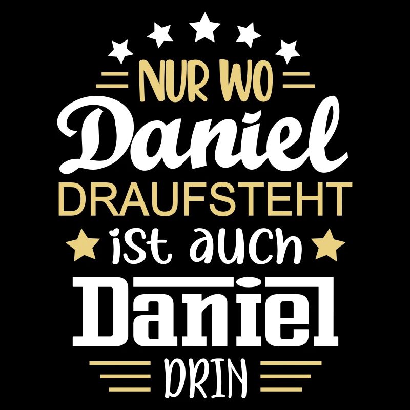 Daniel Name Geschenk Namenstag Geburtstag lustig