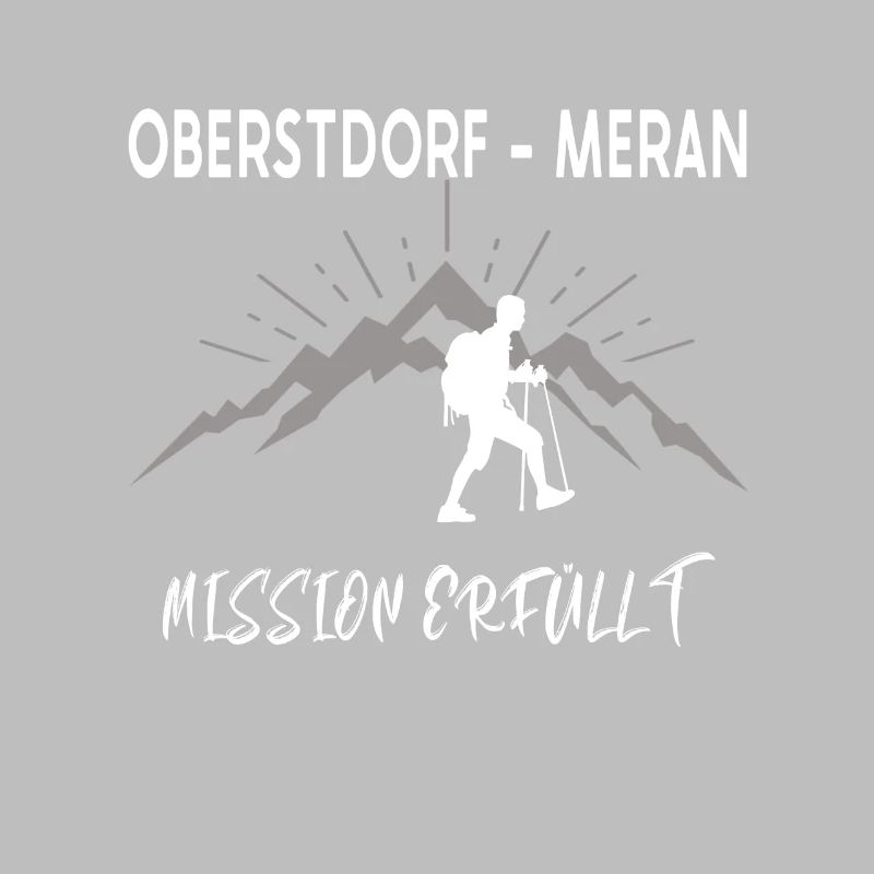 Fernwanderweg E5 Oberstdorf Meran Design