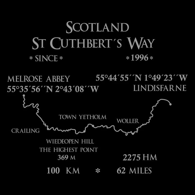 Écosse St Cuthbert s Way, Ouest Est