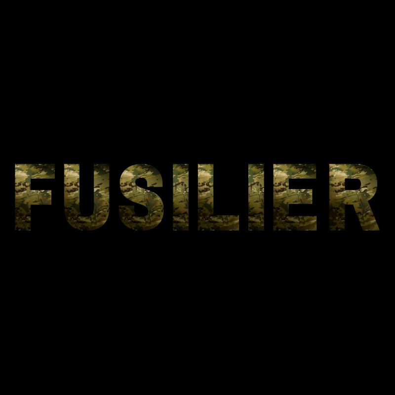 FUSILIER EN CAMOUFLAGE