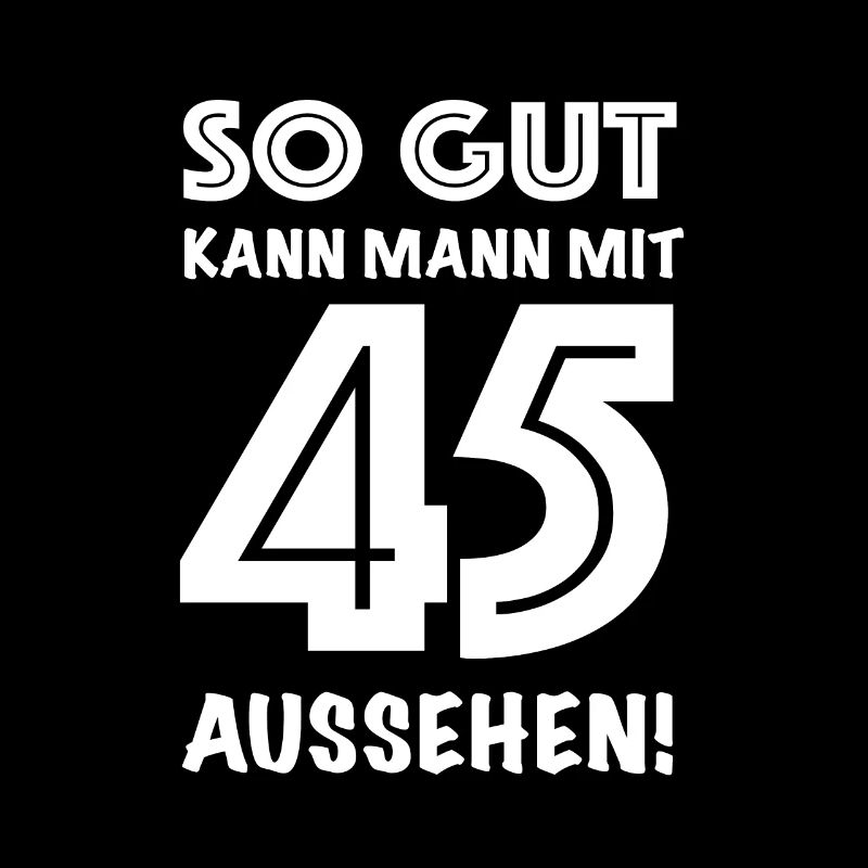 45. Geburtstag Geschenk Mann Frau Papa Mama Freund
