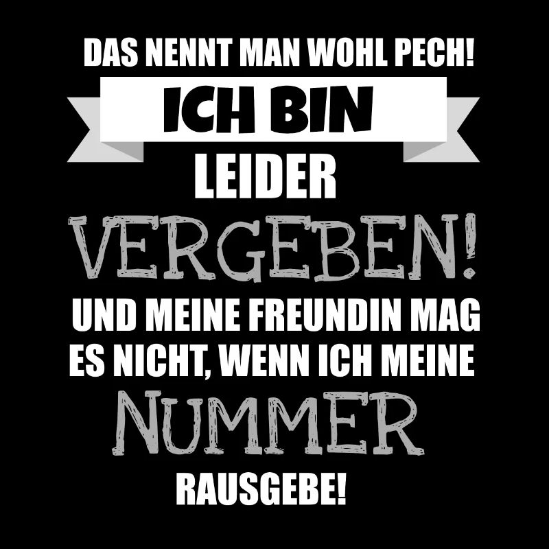 Ich bin leider schon vergeben Valentinstag Gift