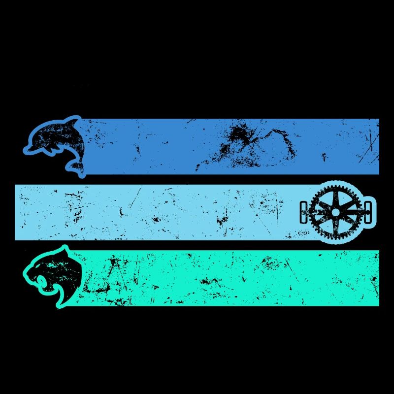 Triathlète de triathlon TRI « natation-vélo-course »