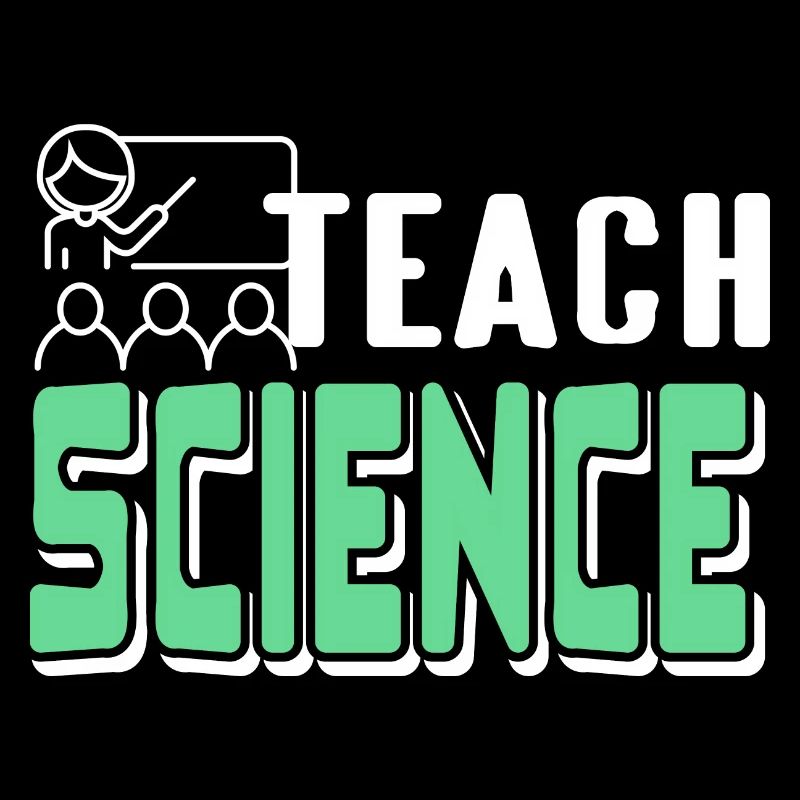 Enseigner la science rétro Science Teacher Designs