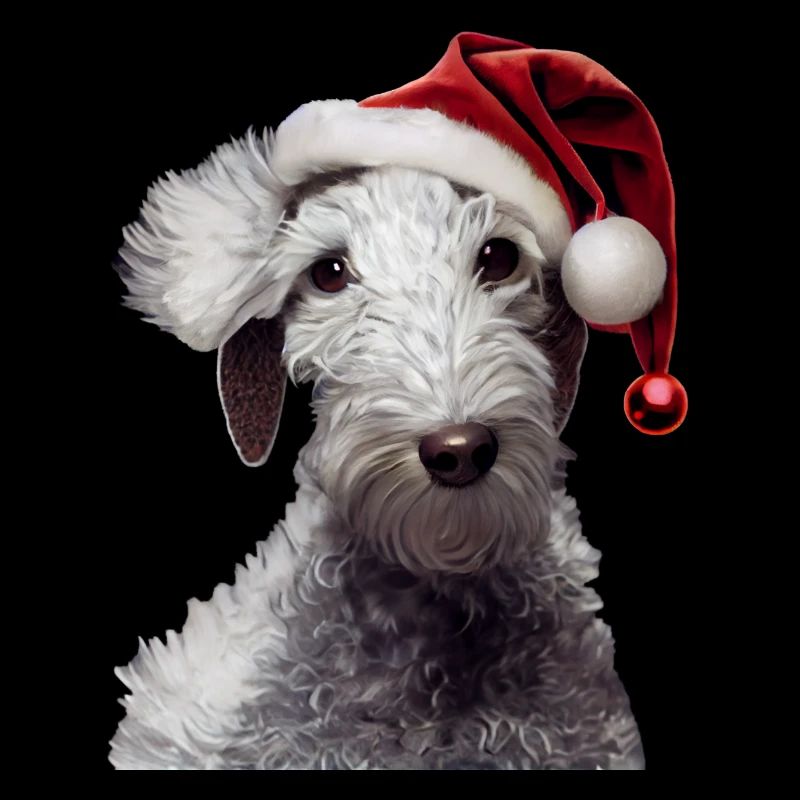 Noël Bedlington Terrier