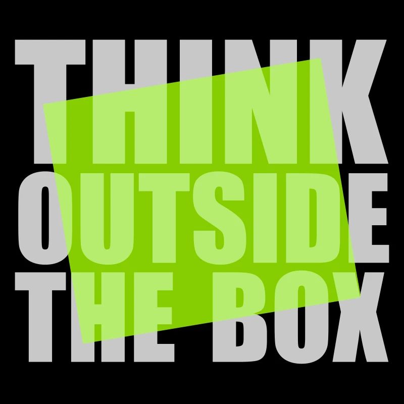 Grün Think outside