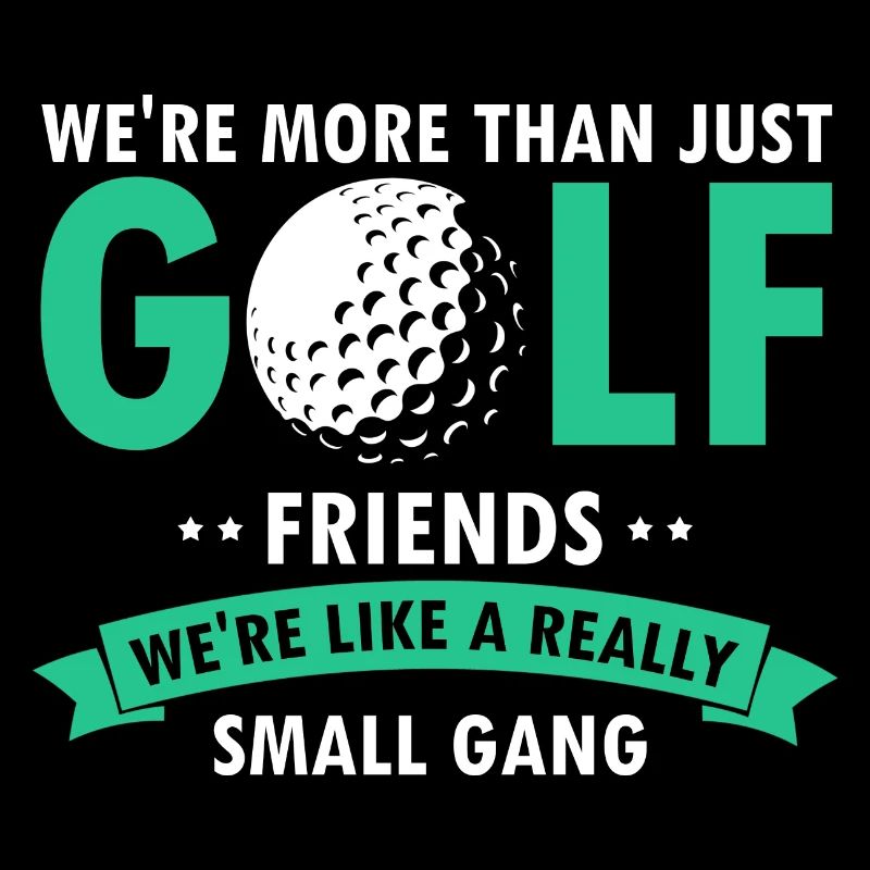 Plus que de simples amis de golf, nous sommes comme un petit gang