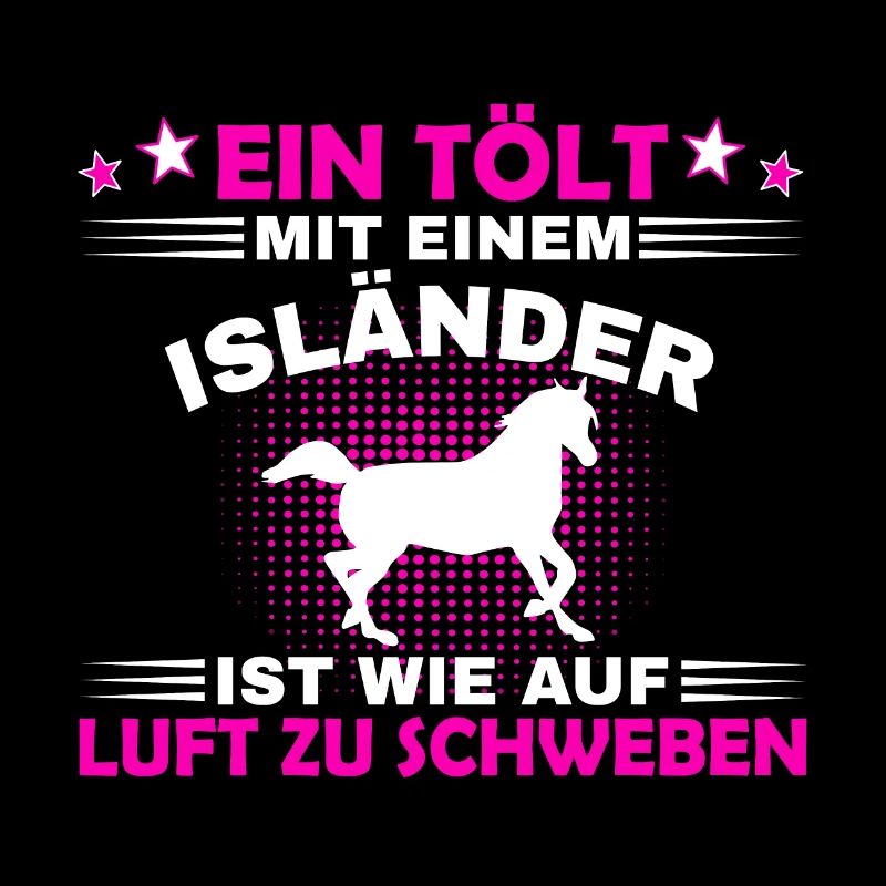 Tölt mit Isländer Islandpferd Mädchen Geschenk süß