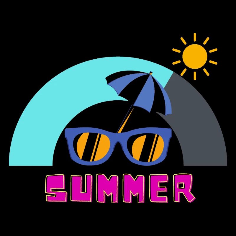 Sonniger Sommer und Freizeit