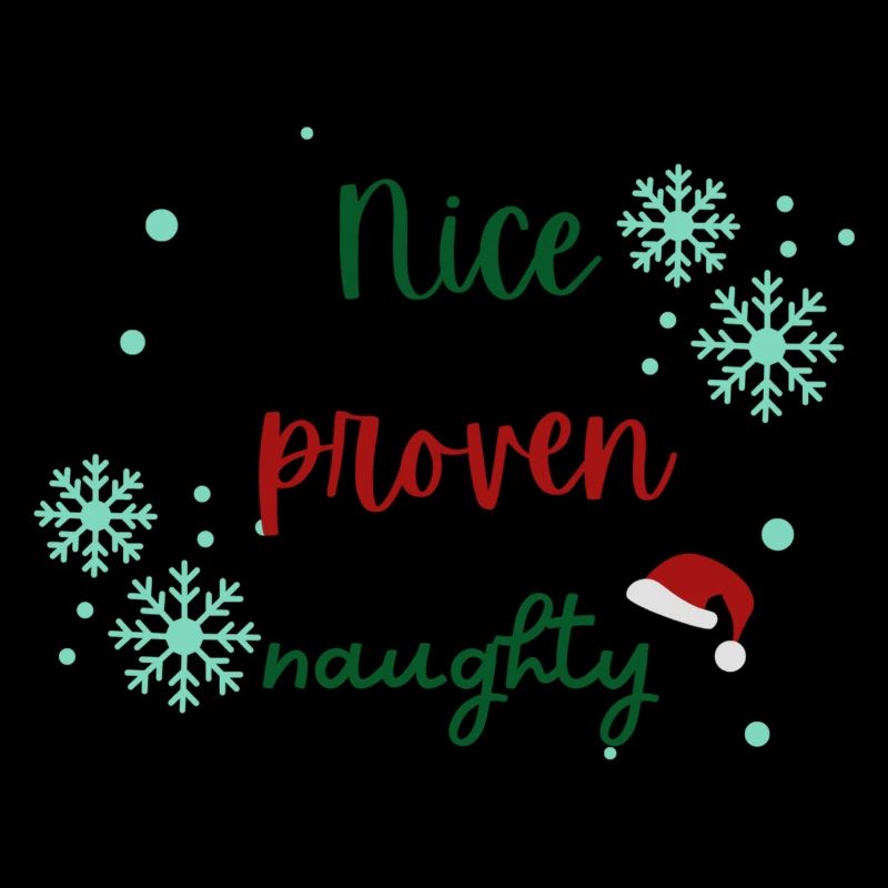Nice until proven naughty Weihnachtspullover